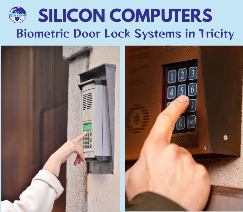 Biometric Door Lock installation services in Chandigarh, Tricity.